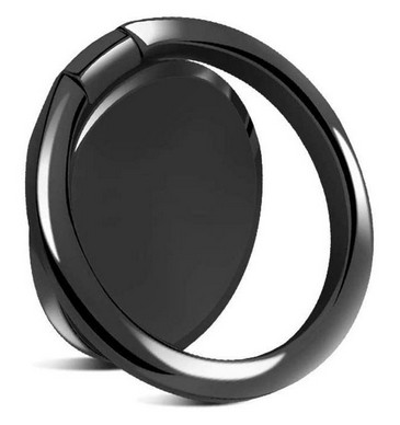 Phone Ring Holder Finger Kickstand 360° Rotation Metal Ring Grip for Magnetic Car Mount Compatible