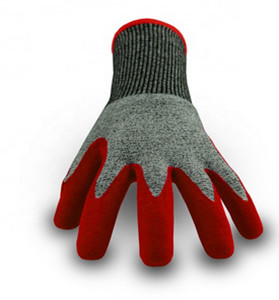 Anti Cut PPE Protective Gloves , Level 5 Safety Work Gloves Mining Industry