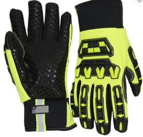 TPR Work Construction PPE Protective Gloves Heavy Duty Anti Cut Gas Anti Impact