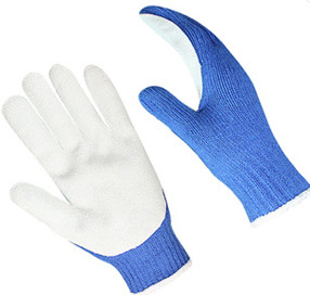 PPE Protective Work Gloves Guard Work Durable Nice Cow Split Leather Cotton