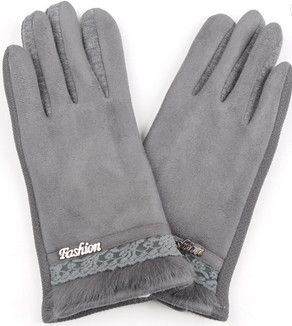 Modern Ladies Fashion Gloves Winter Spring Fall Soft Warm Custom Suede