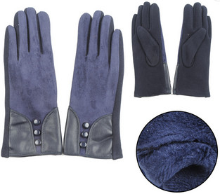 Modern Ladies Fashion Gloves Winter Spring Fall Soft Warm Custom Suede