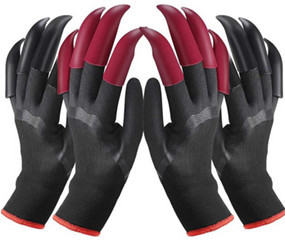 Non Slip Hand Protection Gloves , Women Genie WaterProof Garden Gloves