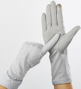 Outdoor Riding Long Sleeve Protective Gloves Anti UV Cotton Touch screen