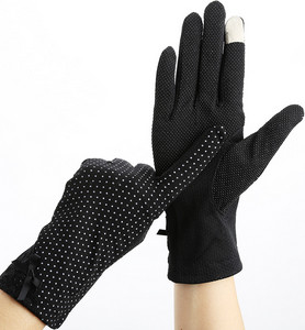 Female Sun Protection Gloves Thin Beauty Classic Mittens Anti Uv Touch Screen