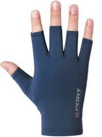 2 Finger Sun Protection Fishing Gloves With Non Slip Palm Outdoor Summer Ice Silk