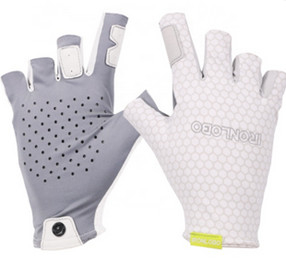 Men Sun Protection Gloves New Design Custom Anti UV Logo Gloves For Fishing