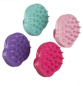 Silicone Pet Cleaning Brush Massage Pet Bath Grooming Plastic Material