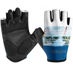 Outdoor Road Cycling Gloves OEM ODM Men Women Fingerless Bicycle Gloves