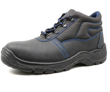 Anti Slip PPE Safety Shoes Leather Steel Toe Cap Anti Static Men Working Use