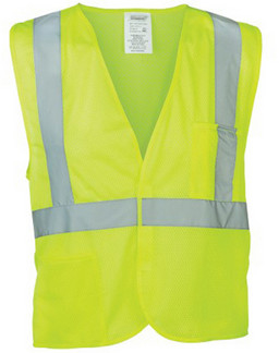Custom Construction Worker Reflective Jacket 2 Inch Strip High Visibility