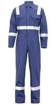 98% Cotton PPE Safety Workwear Fire Retardant FR Anti Static Reflective Tape