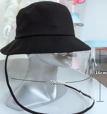 Anti Virus Protective Bucket Hat Anti Spitting Cover Outdoor Fisherman Use