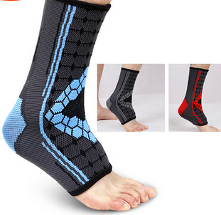 Custom Unisex PPE Accessories Elastic Gym Ankle Brace Compression Support Sleeve