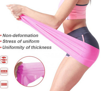 Natural PPE Accessories Latex Elastic Stretching Strength Training Body Exercise