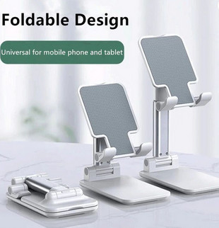 Angle Adjustable PPE Accessories Phone Stretchable Foldable Holder With Mirror
