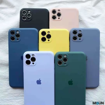 Shockproof Soft iPhone 12 Genuine Liquid Silicone Case 60 colors