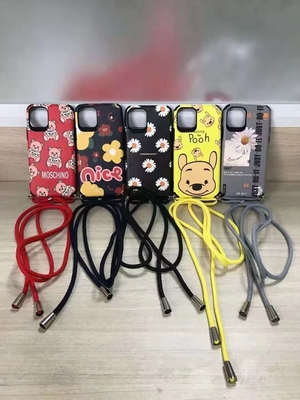 TPU Leather Cross Body Smartphone Case Cover For Iphone 6-12pro
